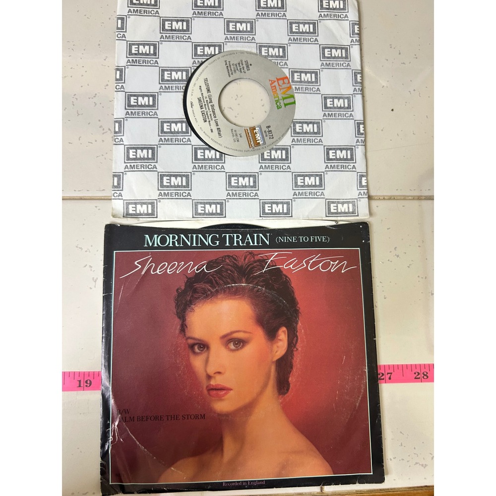 Sheena‎ Easton Morning Train, Nine to Five, Telefone… 45 RPM Vinyl Record